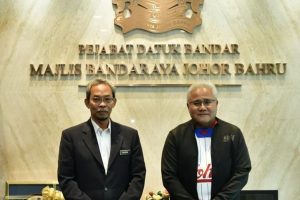 Kunjungan hormat dan lawatan kerja ke atas YB Datuk Bandar Johor Bahru, Dato’ Haji Mohd Noorazam bin Dato Haji Osman